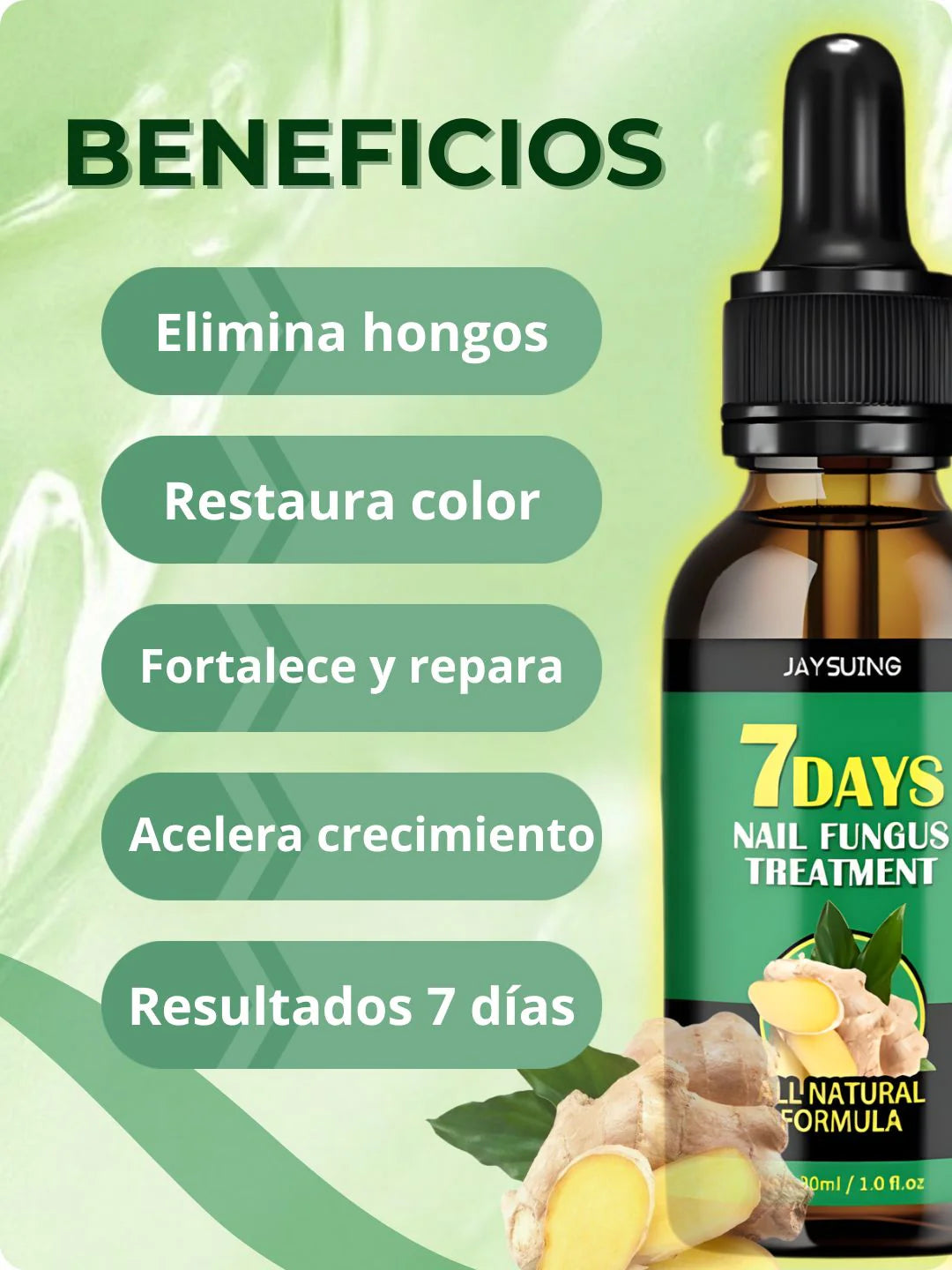 Serum Clínico 7 Days® | Eliminación de Hongos en Uñas Desde la Raíz