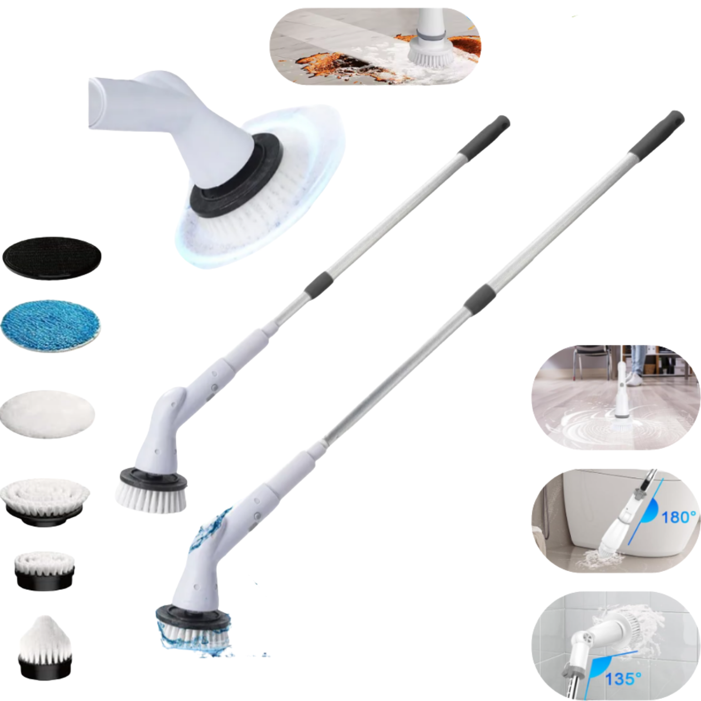 Cepillo Electrico de Limpieza