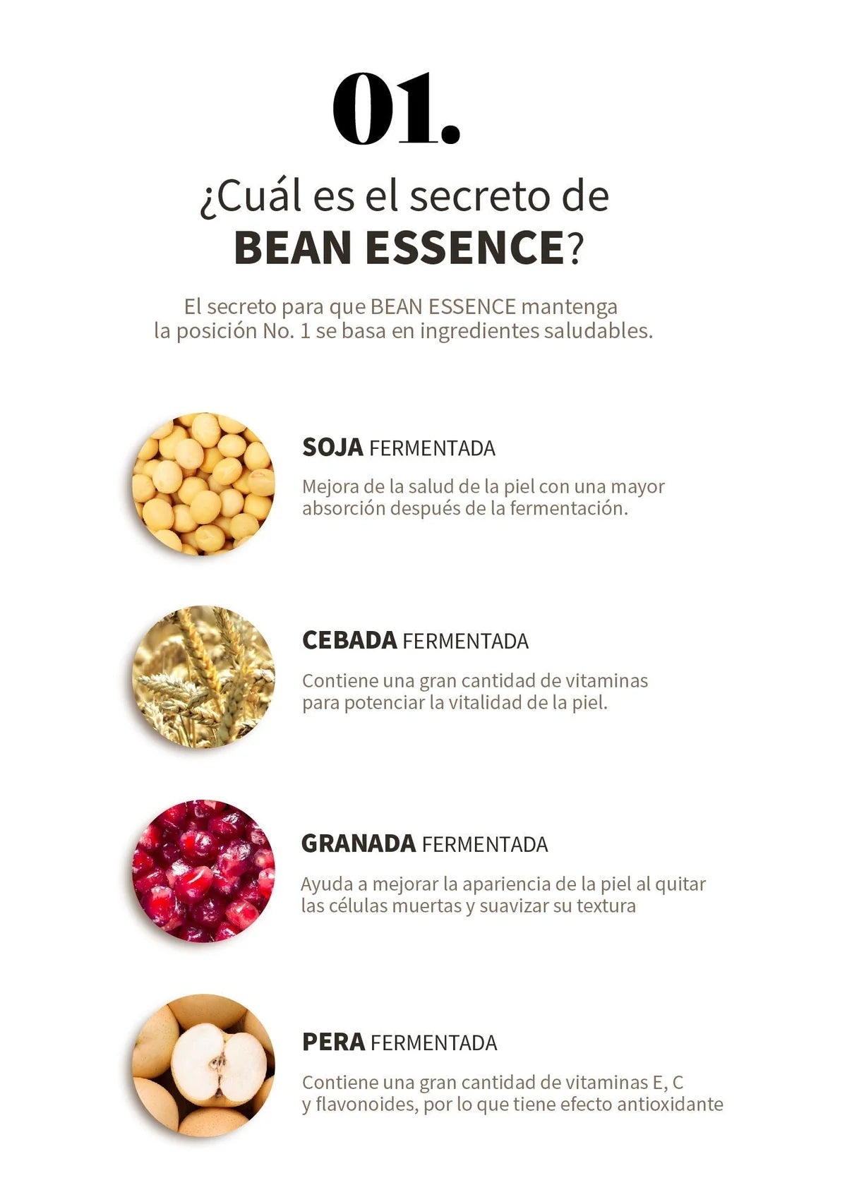 Mixsoon Bean Essence 50ml – Hidrata, Exfolia y Suaviza la Textura de tu Piel