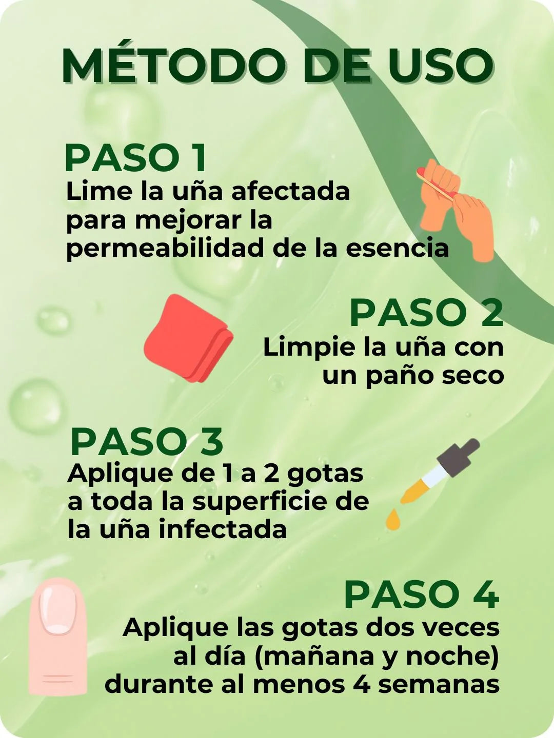 Serum Clínico 7 Days® | Eliminación de Hongos en Uñas Desde la Raíz
