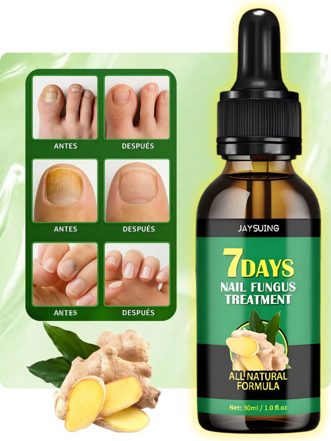 Serum Clínico 7 Days® | Eliminación de Hongos en Uñas Desde la Raíz